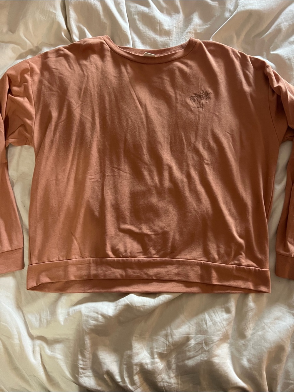 Roxy Women's Crewneck Sweatshirt in Terracotta Rose